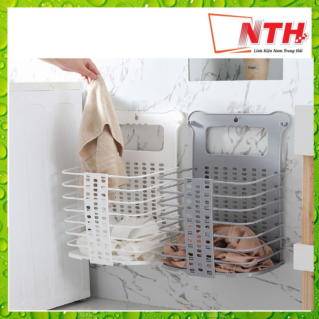GIỎ ĐỰNG ĐỒ , QUẦN ÁO DÁN TƯỜNG , GẤP GỌN ĐƯỢCGIỎ ĐỰNG ĐỒ , QUẦN ÁO DÁN TƯỜNG , GẤP GỌN ĐƯỢC