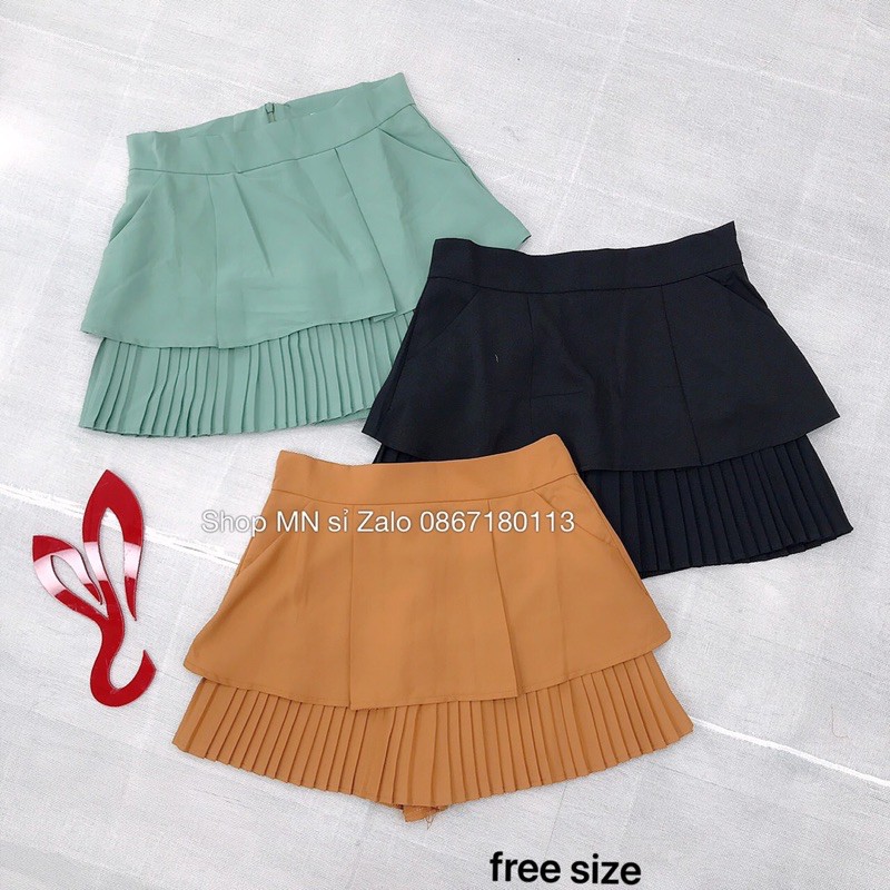 🌹Quần giả váy dập ly | BigBuy360 - bigbuy360.vn