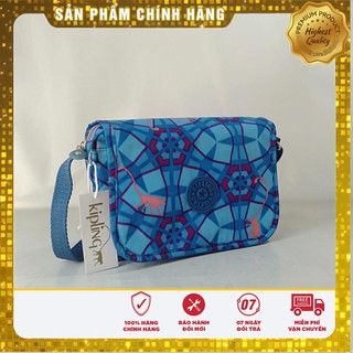 KIPLING Túi nắp gập 17x24cm vải dù siêu nhẹ, chống thấm nước, dễ dàng vệ sinh vết bẩn