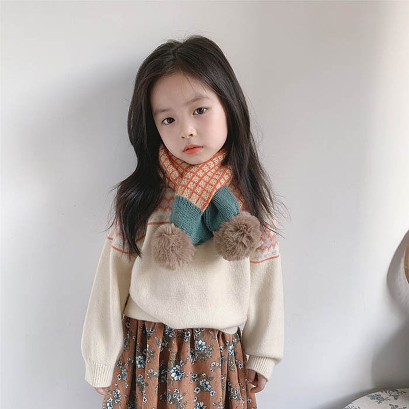 Khăn choàng cổ mềm mại cho bé