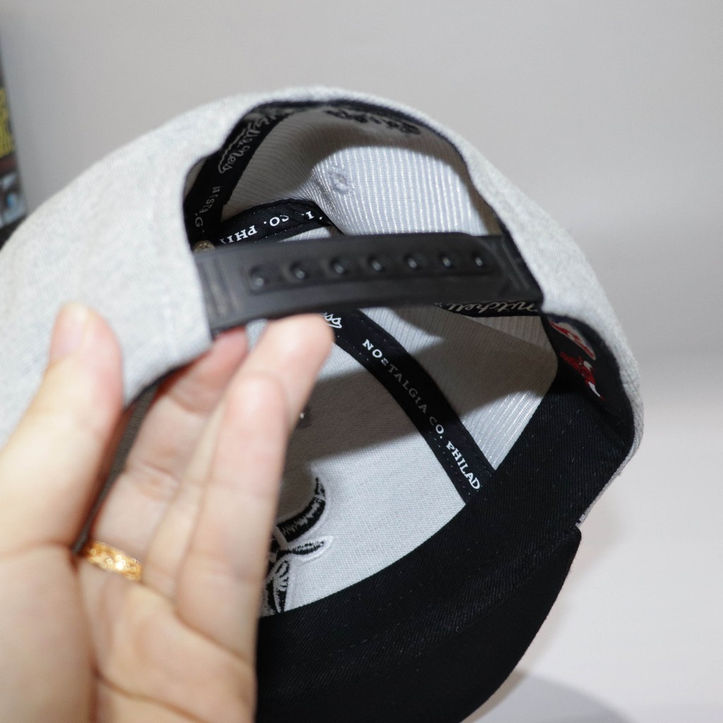 Nón NHS Snapback Bulls Xám Ngầu BULL011.