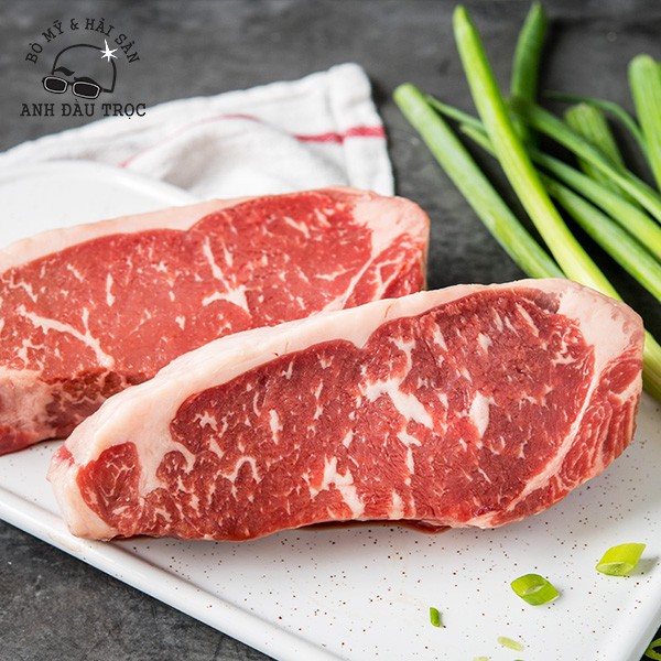 Thăn Ngoại Bò Mỹ Striploin Beef Bò Bít Tết Nướng BBQ Giao Siêu Tốc HCM