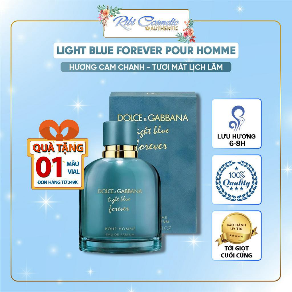 Nước Hoa Nam D&amp;g Light Blue Forever Pour Homme Edp Ribicosmetics