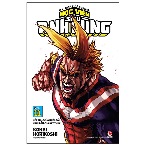Sách - My Hero Academia - Học Viện Siêu Anh Hùng Tập 11: Kết Thúc Của Khởi Đầu - Khởi Đầu Của Kết Thúc (Tái Bản 2019) | BigBuy360 - bigbuy360.vn