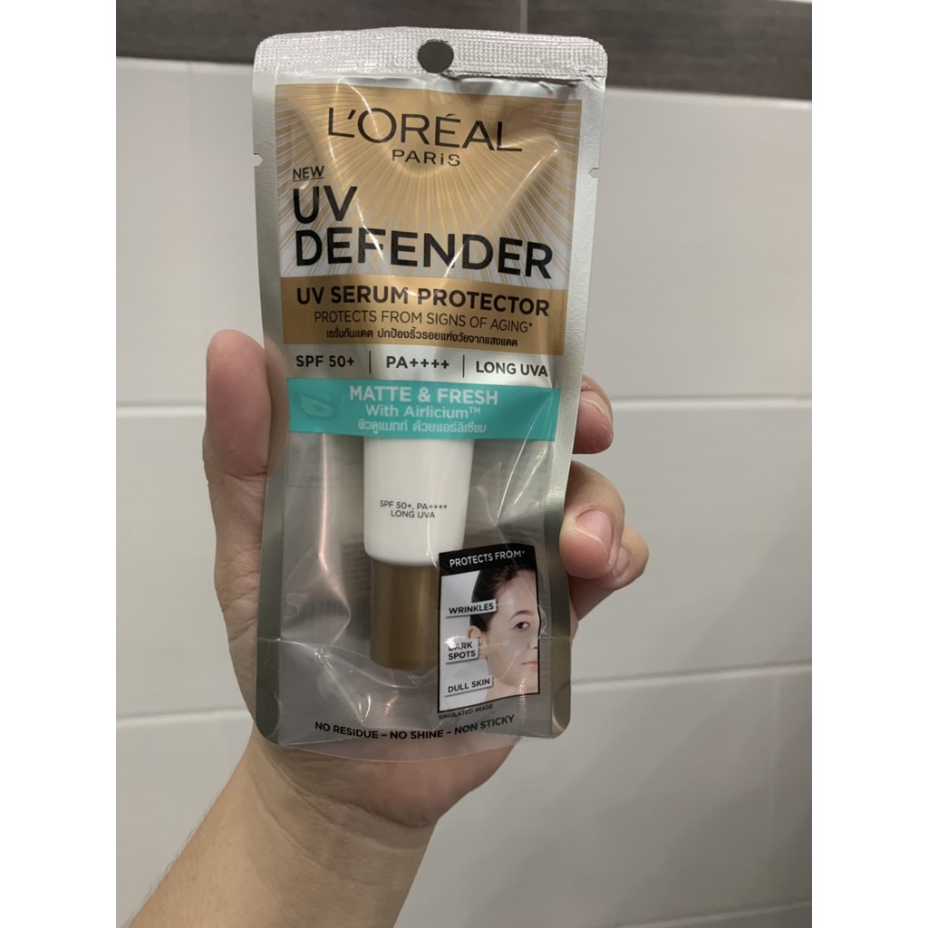Kem Chống Nắng Loreal Mịn Nhẹ Kiềm Dầu Thoáng Mịn Da UV Defender Matte & Fresh SPF 50+ PA ++++