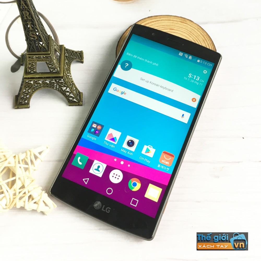 Điện Thoại LG G4 Chính Hãng -Cấu Hình Khủng ,Nắp Lưng Da bò tinh tế, Tặng Đầy Đủ Phụ Kiện