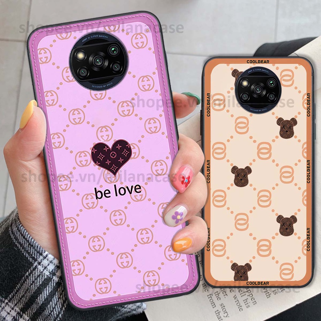 Ốp Xiaomi Poco X3 / Poco X3 Pro hình trái tim be love tình yêu siêu đẹp, cá tính, thời trang