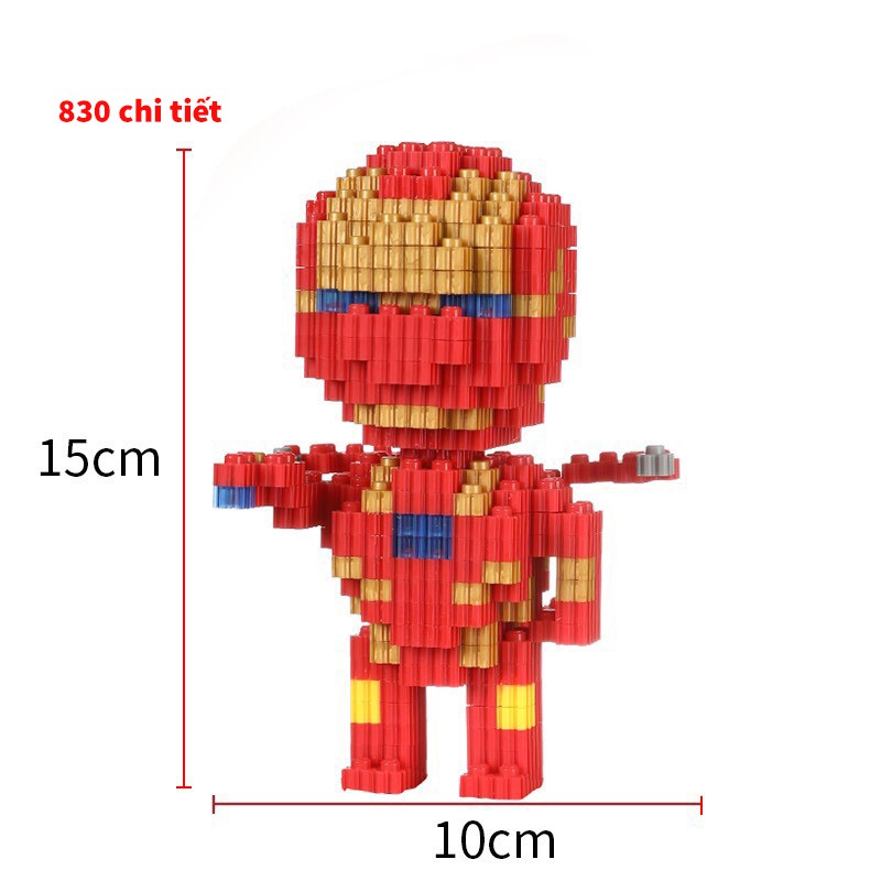 Đồ Chơi Trẻ Em Lego Người Sắt Lắp Ráp Trí Tuệ Thông Minh 3D Sáng Tạo An Kids Đầy Ngộ Nghĩnh Đáng Yêu