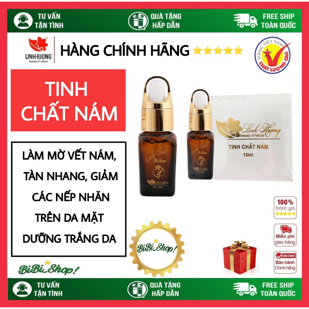 Tinh Chất Nám Linh Hương, Bộ Nám Linh Hương Làm Mờ Vết Nám, Tàn Nhang, Giúp Da Trắng Sáng Hơn Vita White Melasma
