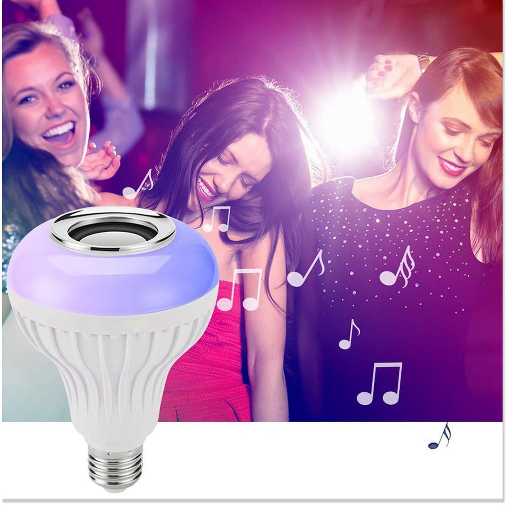 Loa mini  1 ĐỔI 1   Loa bluetooth hình bóng đèn thiết kế đơn giản sang trọng, có LED cực chất, dễ mang theo 7574