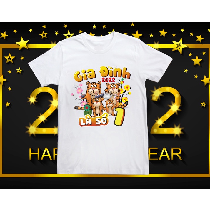 Áo thun gia Đình là số 1 , con hổ cực đẹp, mẫu năm mới