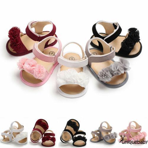 Giày xăng đan xinh xắn dành cho bé gái từ 0-18 tháng tuổi