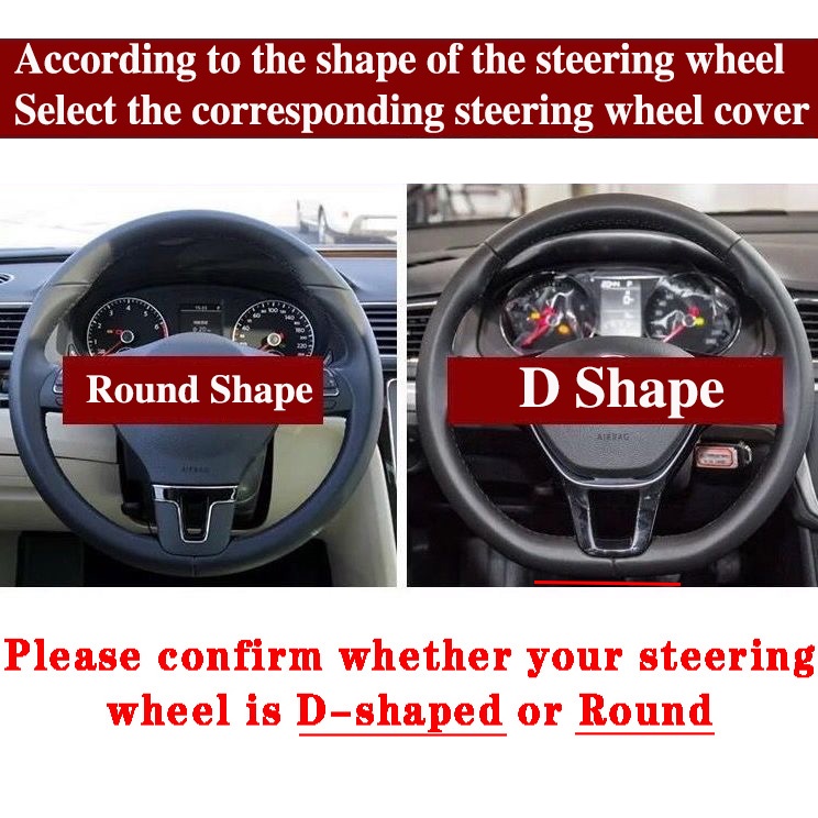 Vỏ Bọc Vô Lăng Xe Hơi Hyundai Elantra Grand Starex Santafe Matrix Accent Sonata Bằng Da Phối Sợi Carbon