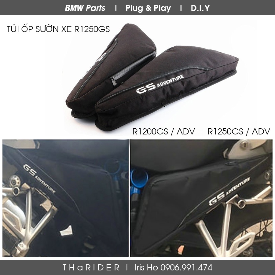 TÚI ỐP SƯỜN XE BMW