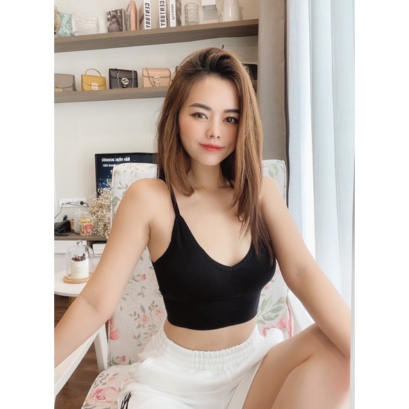 [Mã ICB0511 giảm 25% đơn 50K] Áo Bra Nữ không gọng nâng ngực gợi cảm co giãn