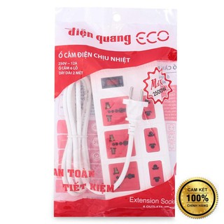 Ổ cắm Điện Quang ECO ĐQ ESK 6ECO (6 Lỗ) .