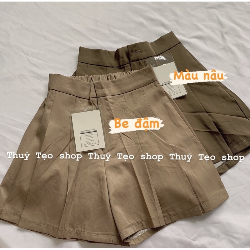 QUẦN SOOC CẠP CAO XẾP LI CHẤT ĐẸP HÀNG LOẠI 1 (Video) | BigBuy360 - bigbuy360.vn