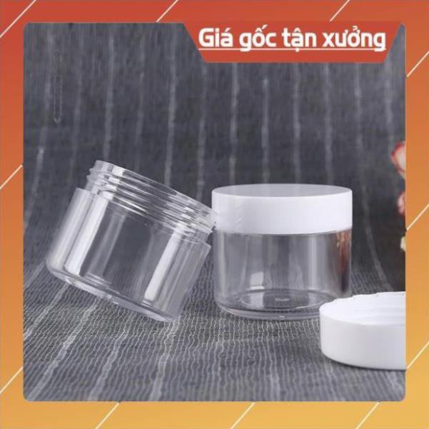 [TOP GIÁ RẺ] Hũ nhựa đựng kem 20g nắp trắng chiết mỹ phẩm ,Xưởng Chai Lọ