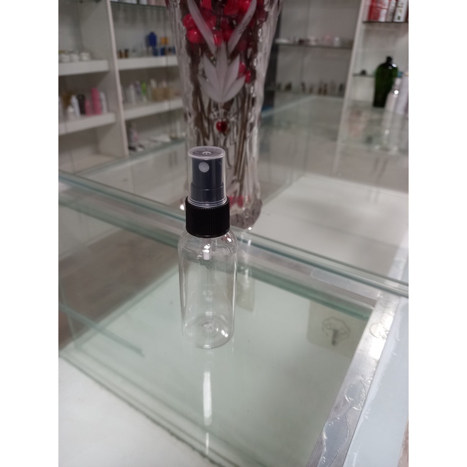 Chai nhựa pét trắng trong,nâu vòi phun sương trăng phun sương đen 50ml,100ml