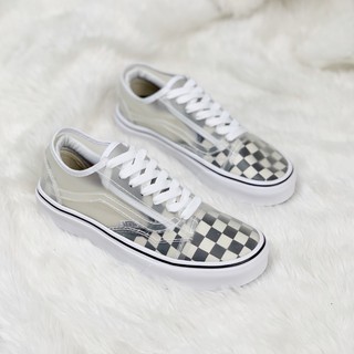 [Hàng cao cấp + Full Box + Tặng Tất] Giày Slip Skool Comfycush Checkerboard
