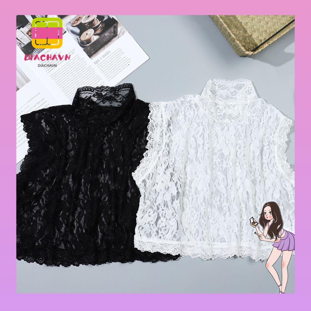 Cổ Áo Rời Cổ Bẻ Giả Sơ Mi Đơn Giản Thời Trang Cho Nam Và Nữ