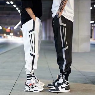 [HÀNG HOT] QUẦN JOGGER GIÓ DÙ MŨI TÊN CHẤT XIN - 2 MÀU ĐEN TRẮNG