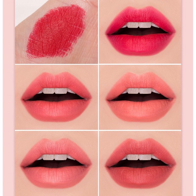 Tách set Auth HQ 100% [HOT NEW!] Set 5 Thỏi Son Lì Peripera Ink Velvet Mini Mini Lipstick [Mini size]