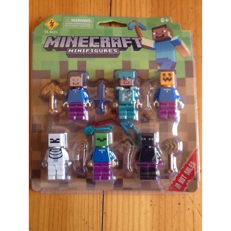 Bộ đồ chơi lắp ráp dành cho trẻ Minecraft Khối xây dựng của trẻ em