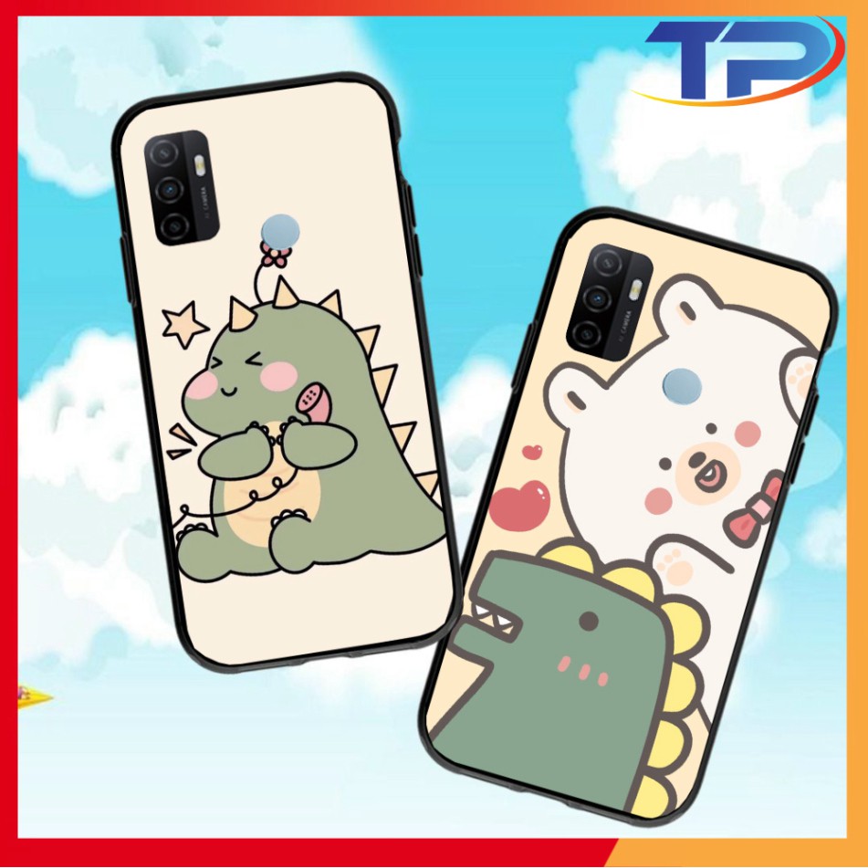 Ốp lưng Oppo A94 / A93/ A92/ A91/ A53 2020/ A15 / A12 Hình Khủng Long Lai Rồng 04