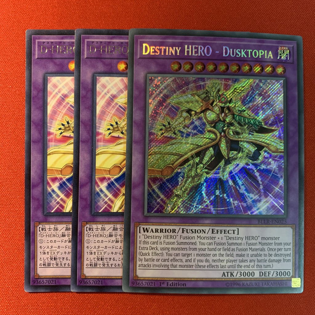 [EN-JP][Thẻ Bài Yugioh Chính Hãng] Destiny Hero - Dusktopia