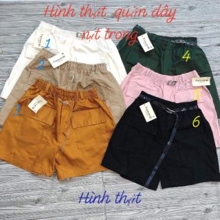 Quần túi hộp belt trong kèm ảnh thật đánh số có mạc