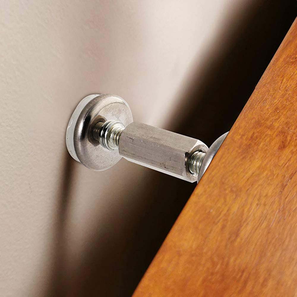 Set thanh cố định và miếng dán chặn đầu giường chống rung lắc dễ dàng lắp đặt tiện lợi