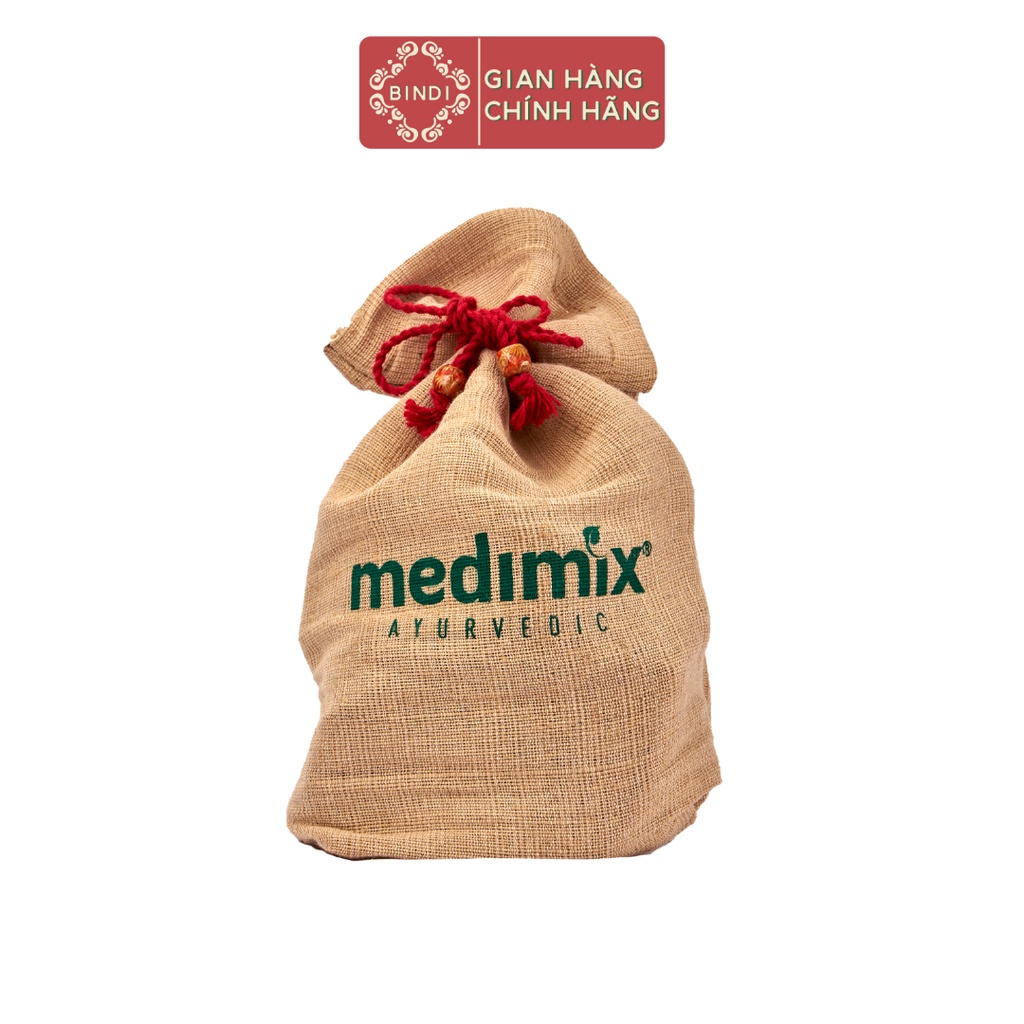 Túi đay Medimix tặng kèm 13 loại Sữa tắm, Dầu gội, Dầu xả Medimix 10ml/gói