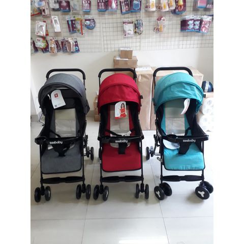 Xe đẩy trẻ em siêu nhẹ Seebaby QQ3(3 tư thế,0-4 tuổi