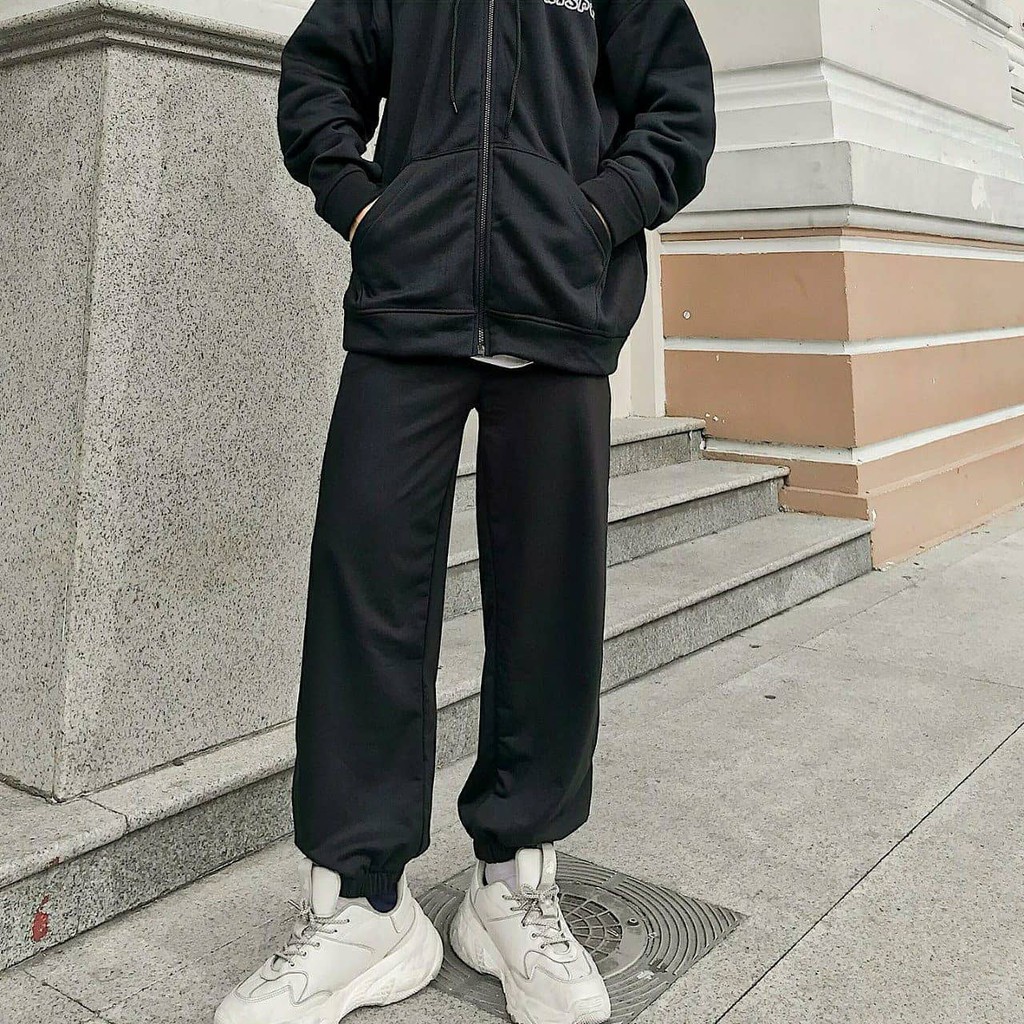 Quần Jogger RON ỐNG RỘNG Ulzzang Unisex 1hit_unisex