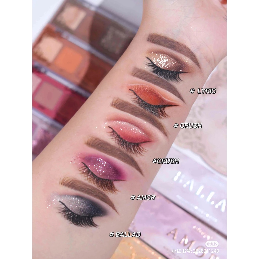 Bảng phấn mắt 5 ô Colourpop Cherish/Crush/Lyric/Ballad/Amor