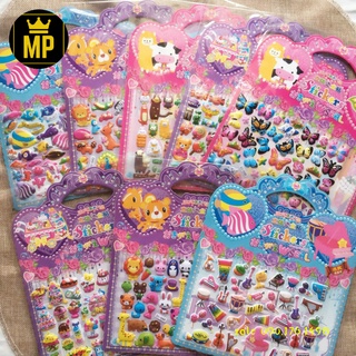 Sticker 3D nhiều mẫu cute cho các bé
