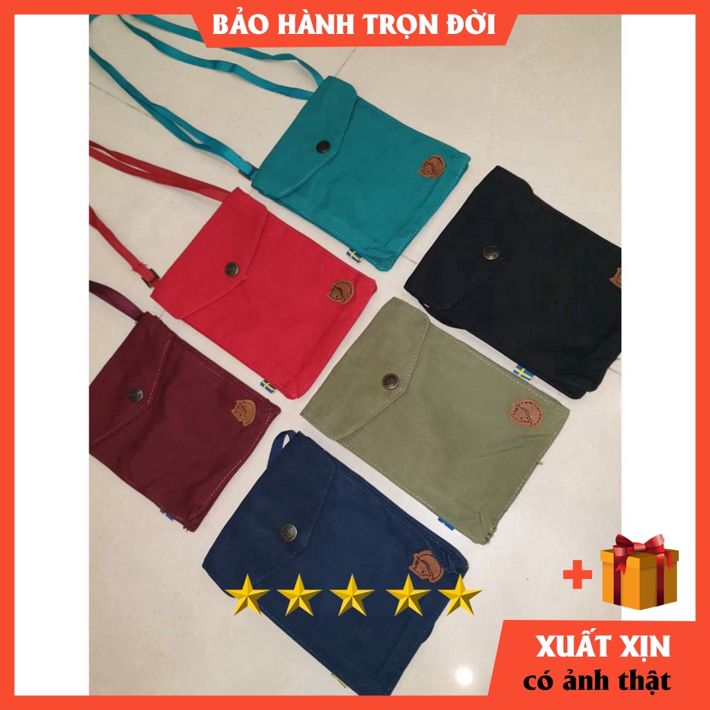 Túi đeo chéo Fjallraven Kanken Pocket vải G1000 BẢO HÀNH TRỌN ĐỜI