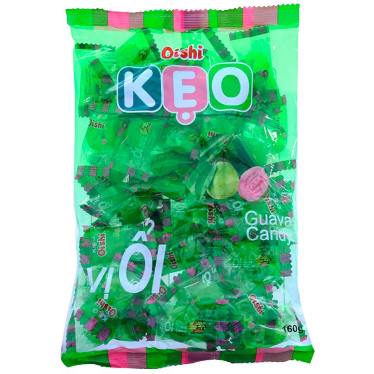 Kẹo Oshi Các Loại Hương Trái Cây Nhiệt Đới, Được Chọn Vị, Gói 90g