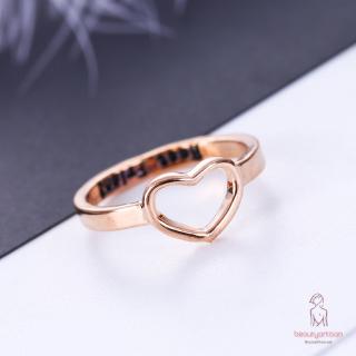 Nhẫn Hình Trái Tim Dành Cho Cặp Đôi