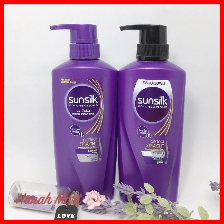 Combo gội xả Sunsilk mềm mượt Thái Lan (450ml)