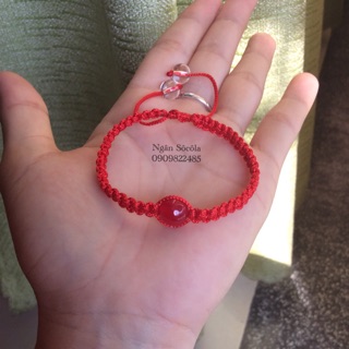 Vòng tay Handmade đá mã não đỏ