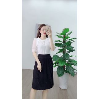 Combo bộ mặc nhà và sơ mi nơ