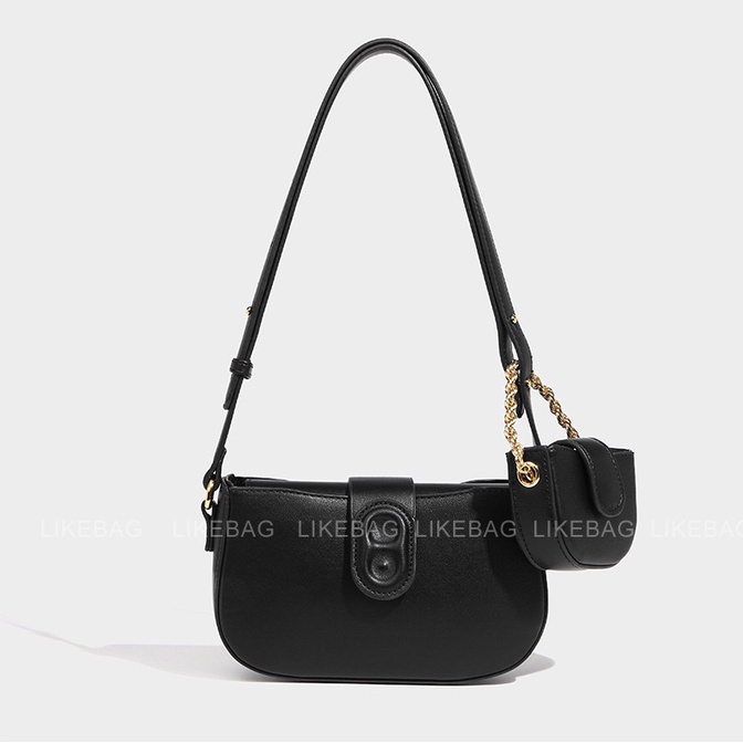 Túi đeo chéo, kẹp nách thời trang LIKEBAG bộ 2 túi da trơn 224XK7065 - LIBAGI