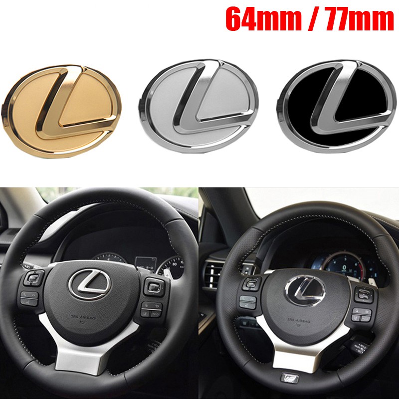 Miếng dán trang trí cho vô lăng ô tô Lexus Is250 Rx Is Rx350 Ct200H Gs Gs300 Is200 Lx470 Gx470 Ls430