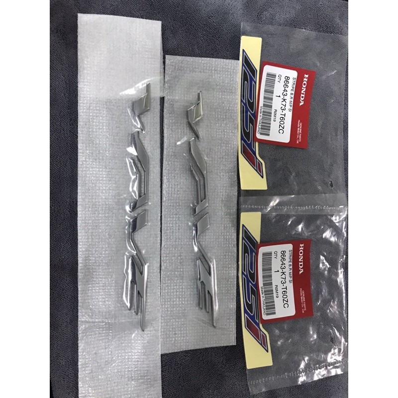 Combo Tem số 125i + Wave chữ nổi  ⚡ HÀNG CHÍNH HÃNG ⚡ Thái Lan order dành cho xe Wave, Future thay thế