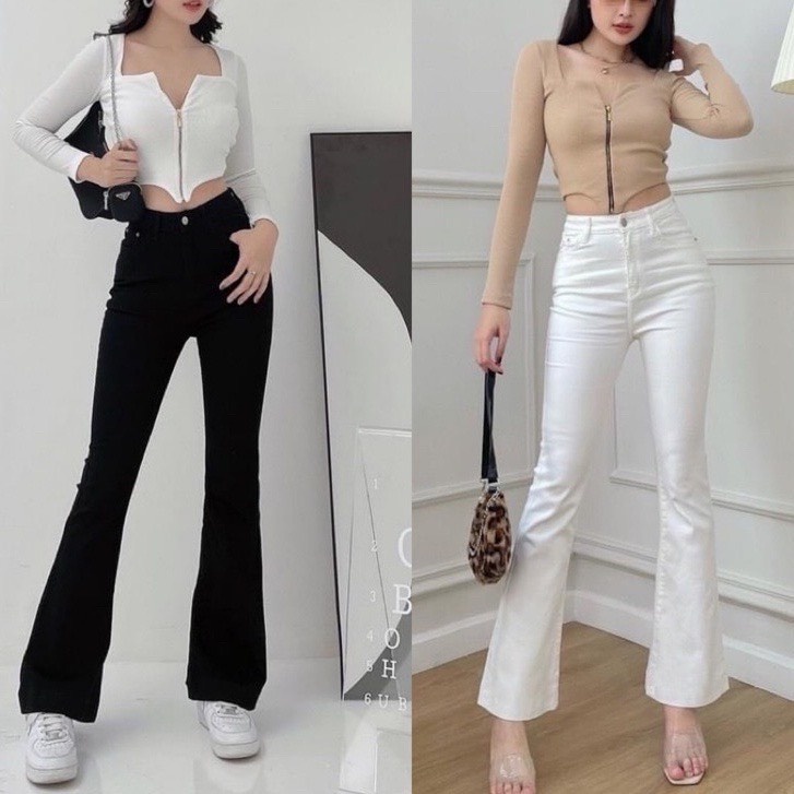 Quần Jean Ống Loe Aso Dài 96cm-98cm