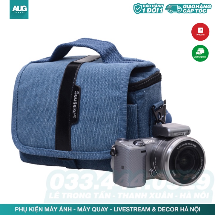 Túi máy ảnh soudelor vintage - AUG Camera &amp; Decor Hà Nội
