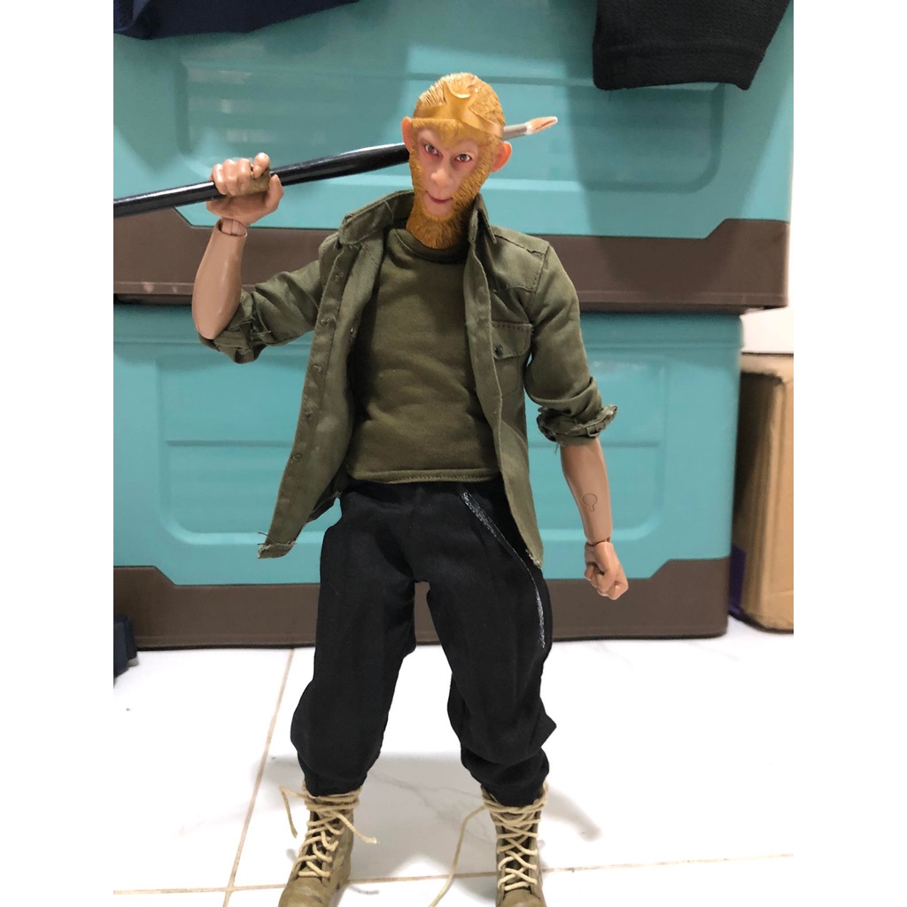 Mô hình custom áo sơ mi, giày booth 1/6 cus - Custom figure