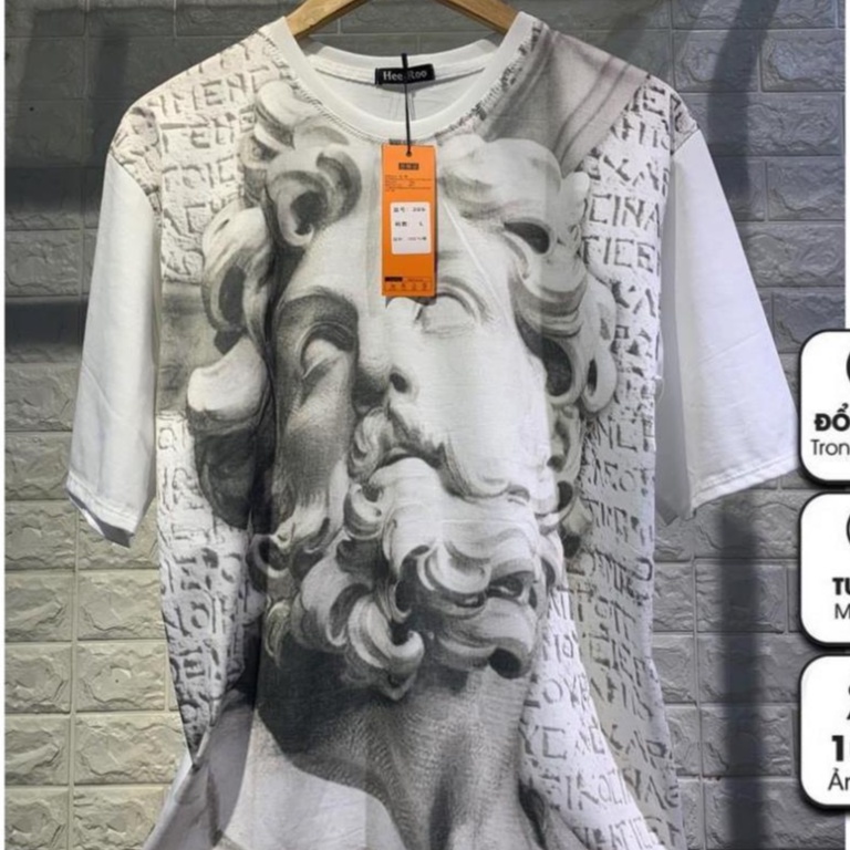 Áo Thun Tay Lỡ Thần Zeus 2022-CAMNHUNG Áo Thun Nam Nữ Unisex Hot Hit
